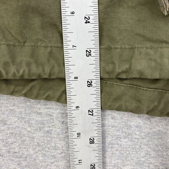 Country Romatic Jacket Women Small Army Green Military Utility Hoodie Detachable - Picture 15 of 15